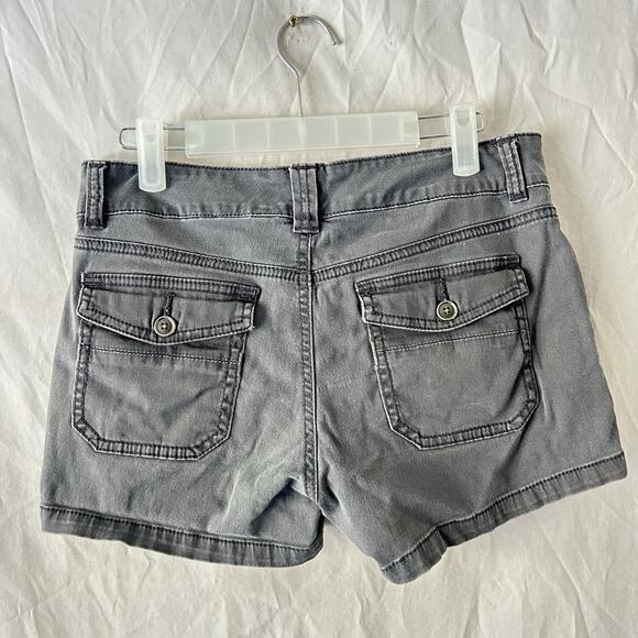 French Star Y2k Low Rise Micro Mini Shorts 5 Grunge Trashy Indie Sleaze McBling - Picture 5 of 8